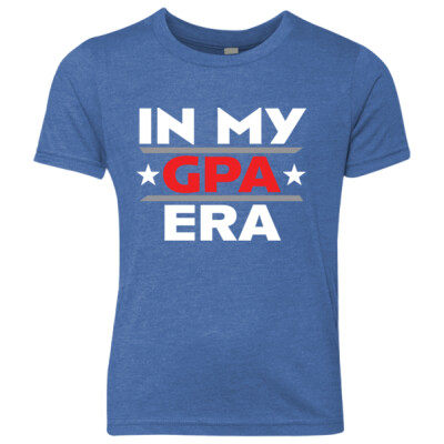 Youth In My GPA Era for Royal Triblend T-shirt Thumbnail