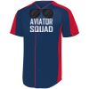 B3VP Youth Full-Button Baseball Jersey Thumbnail