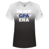 Women's V-Neck Ombre T-Shirt Thumbnail